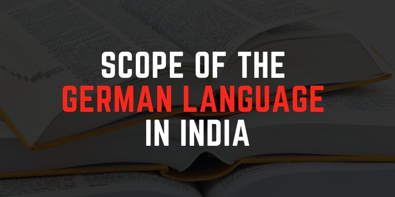 Scope of the German Language in India